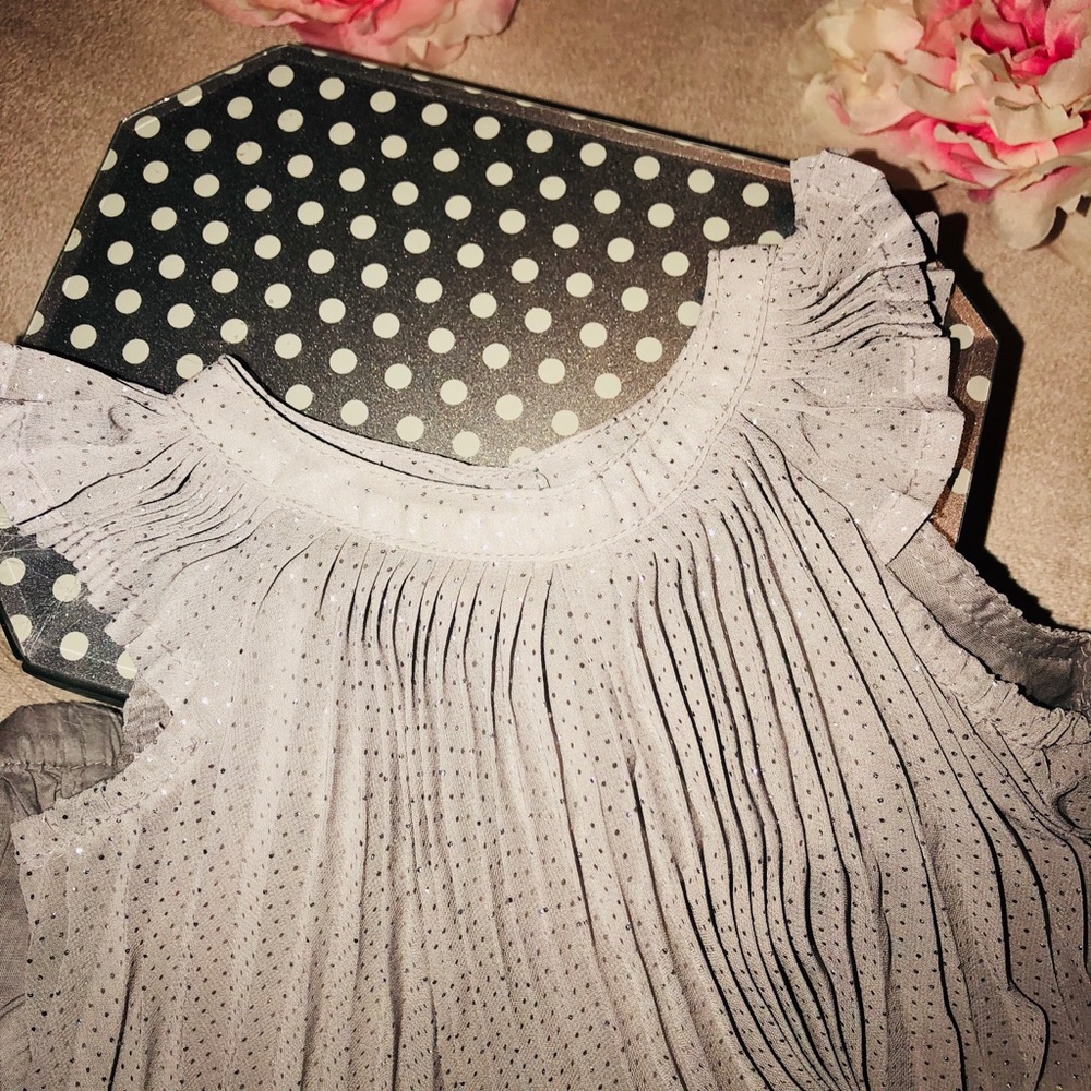 Gap baby girl silver dress 0-3 months